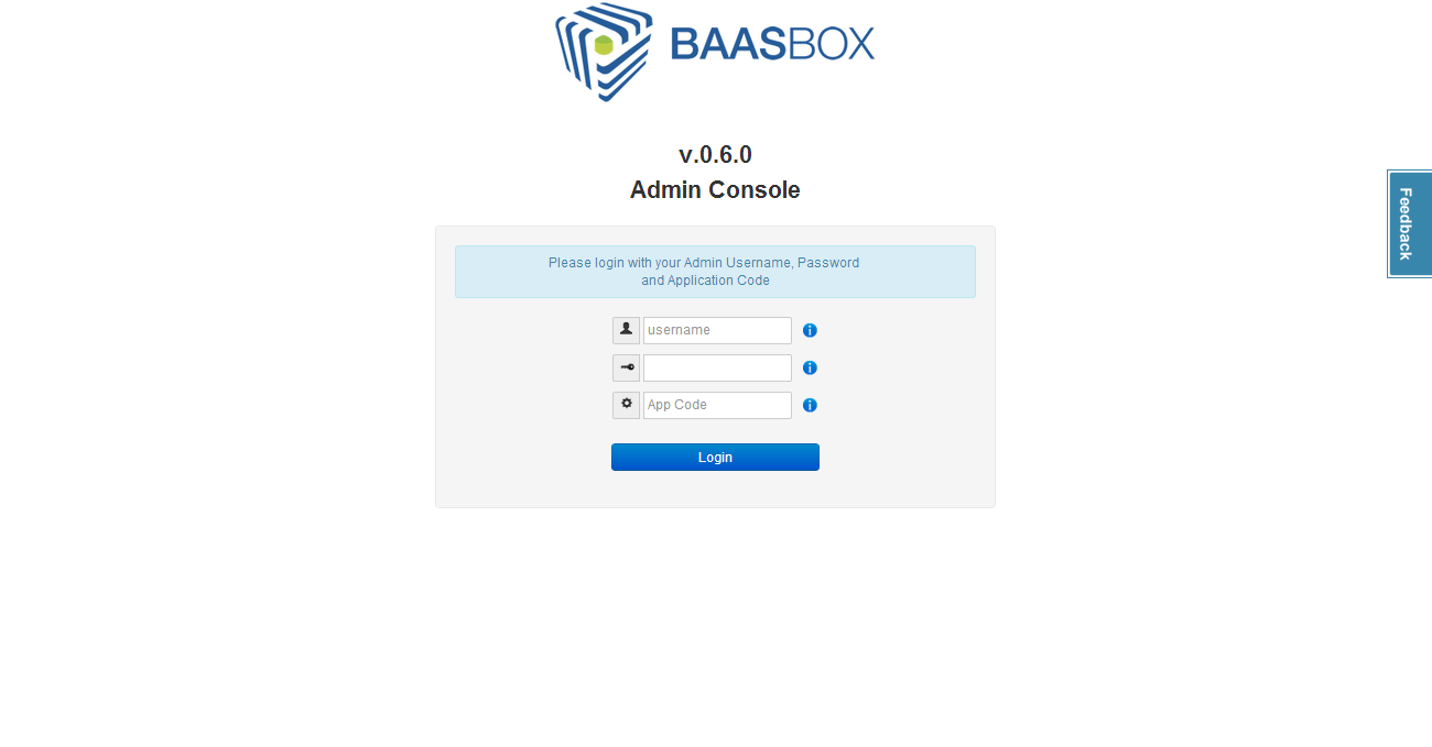 Login Screen