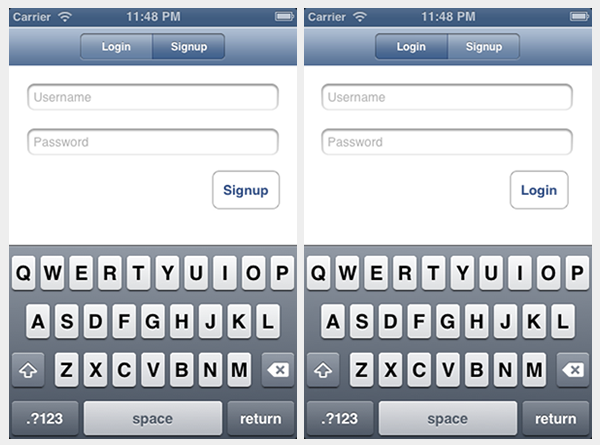 signup login