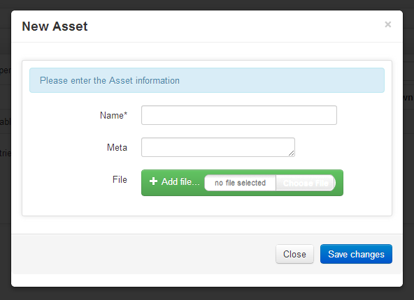 New Asset